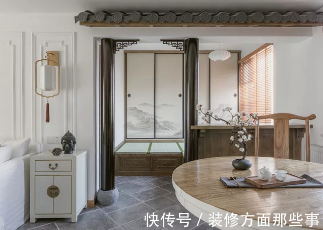 法式|112平混搭风三居室,用自然的方式去诠释家装