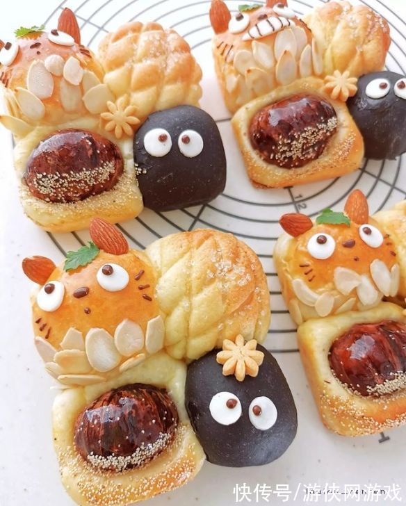 完全舍不得吃！日本甜品师制作外形超可爱的甜品