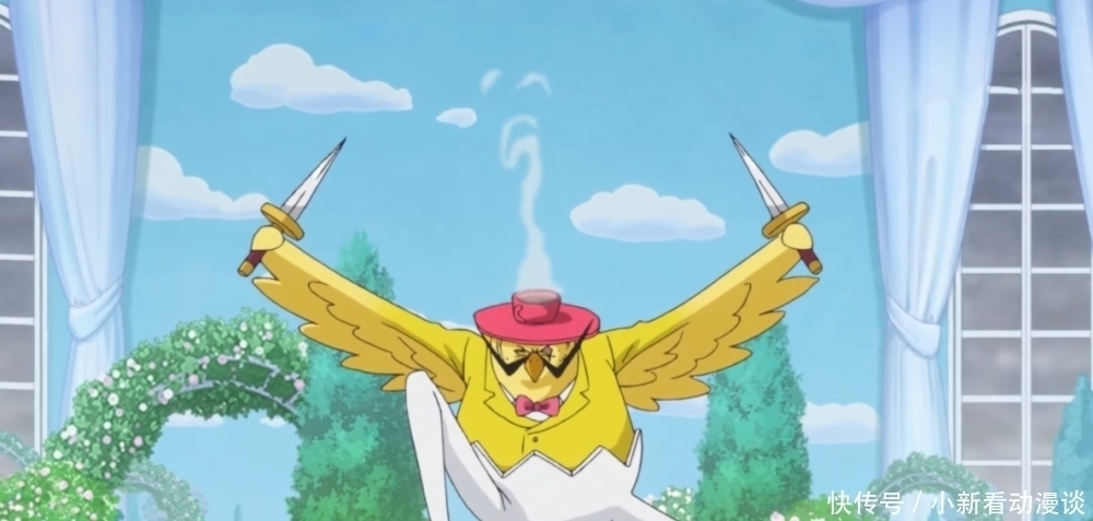 资料|海贼王官方资料:“低配版”不死鸟,战斗中越变越强的蛋蛋男爵