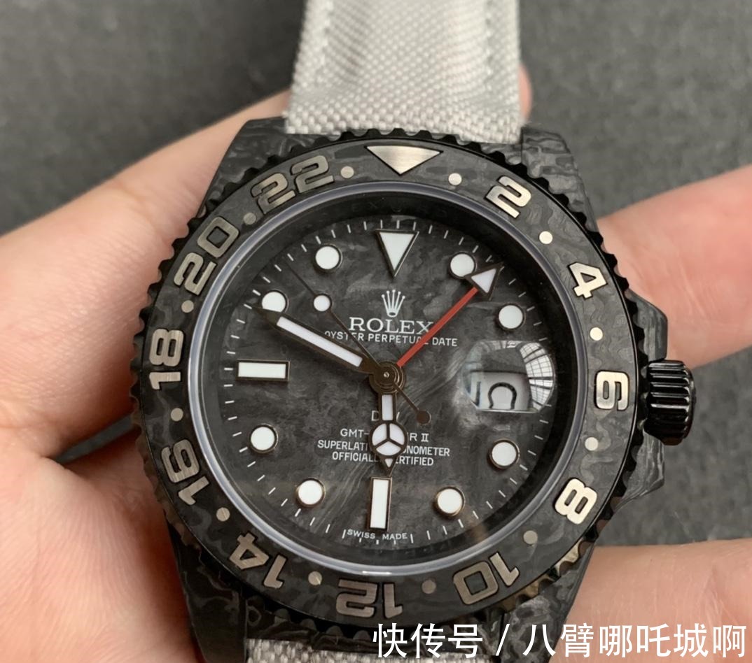 gmt Siri说表Diw厂新作劳力士GMT碳纤维表圈!