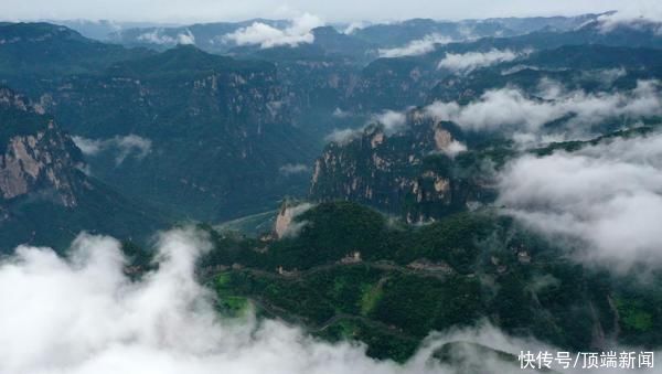 景区|恢复开放，云台山景区迎来壮美云海∣视频