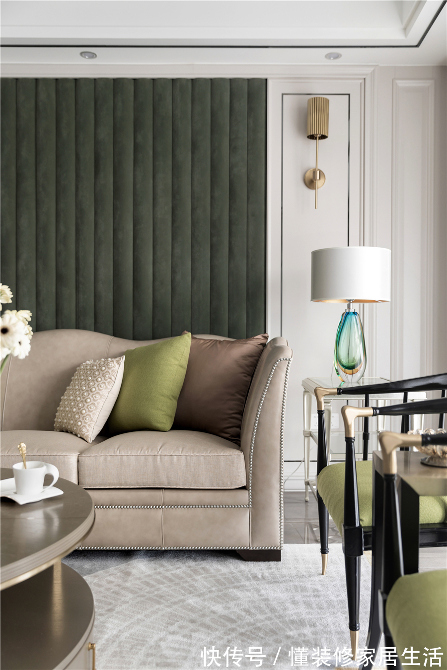 床头柜|2021年的装修能好看到什么样?21万打造浪漫优雅的四居法式轻奢风