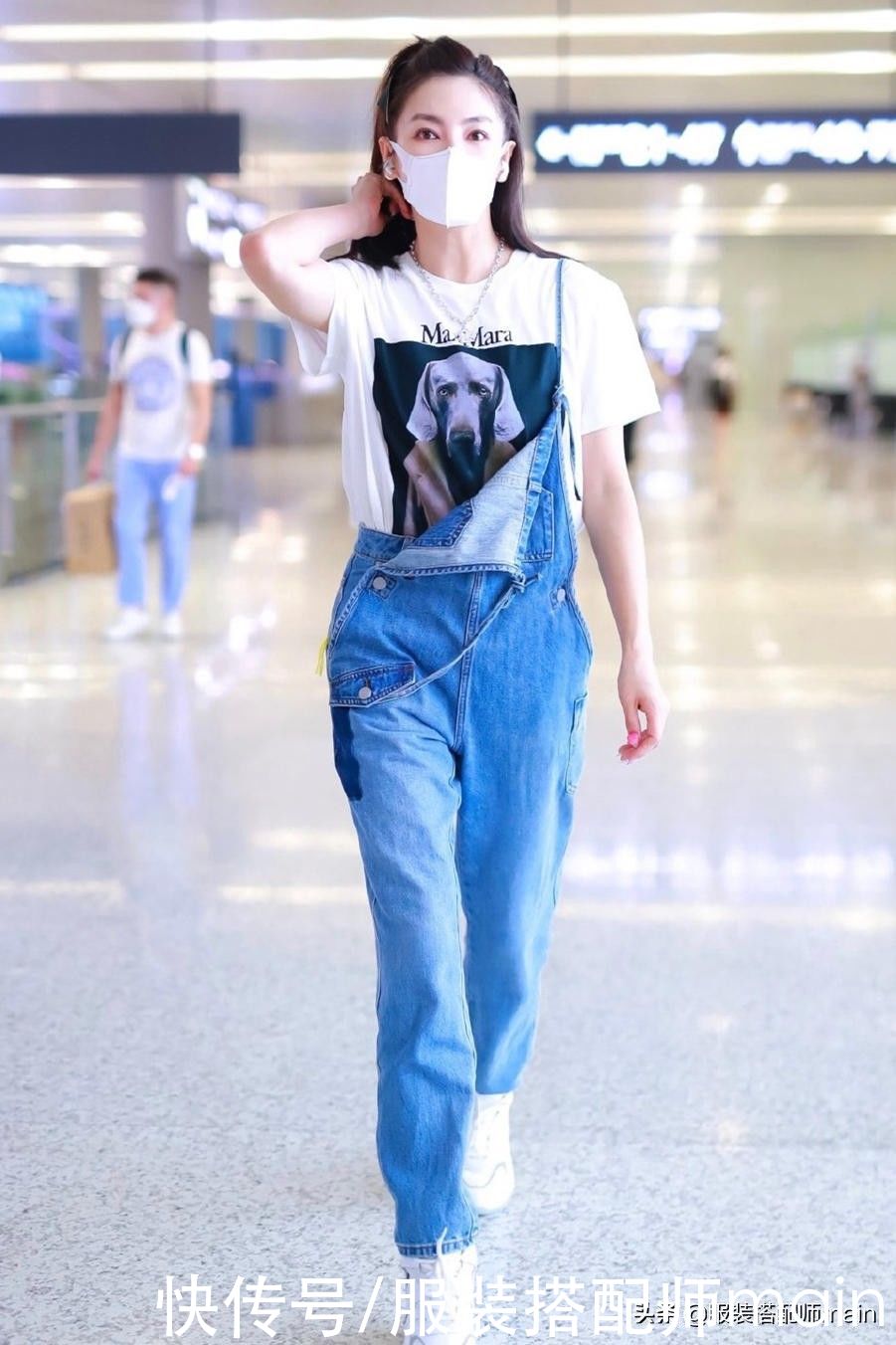 哪有什么完美身材，背带裤会搭比选对更重要