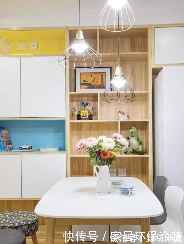 收纳|60平小两居，客厅抬高设计，次卧可住全家人，收纳满分时尚大气！