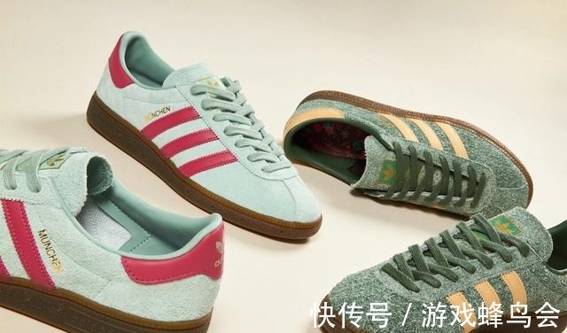美图 质感不输联名!全新adidas München实物美图曝光!