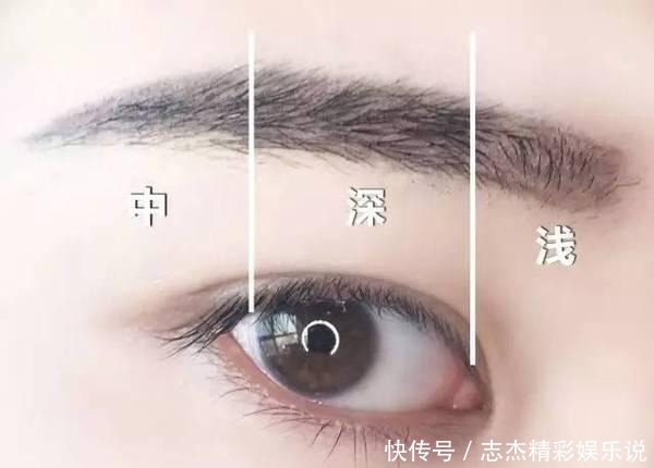深色|画眉毛时，最深的地方不是眉尾，很多人都画错了