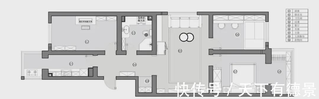 储物空间|72㎡小三居，根据需求和实际情况做了一些优化设计，住着太爽了