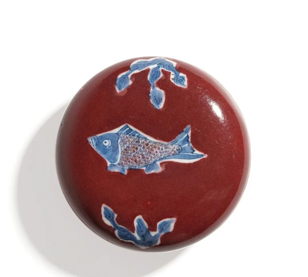 鱼藻纹&君一明十·郑重其瓷|青花 & 釉里红精品选粹