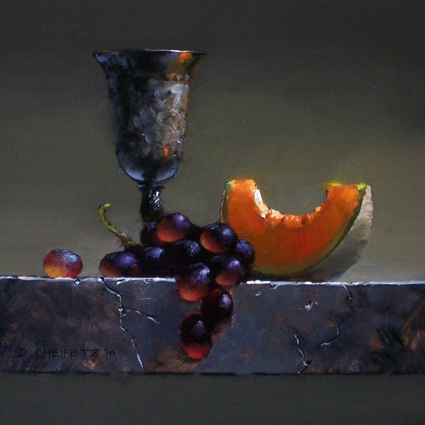 油画&笔触与色彩的乐章,美国画家谢菲兹的油画欣赏