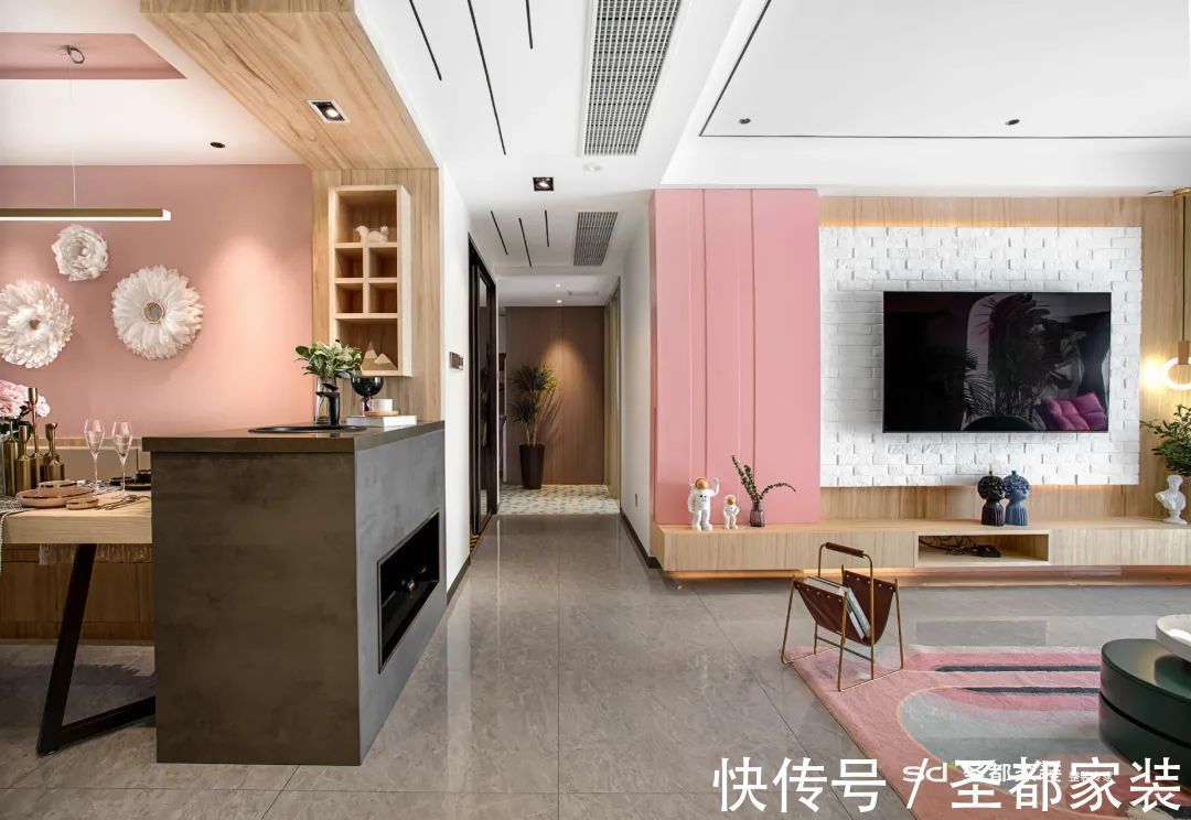 吧台|这7种好看的家装空间隔断设计，需要装修的你确定不要收藏吗？