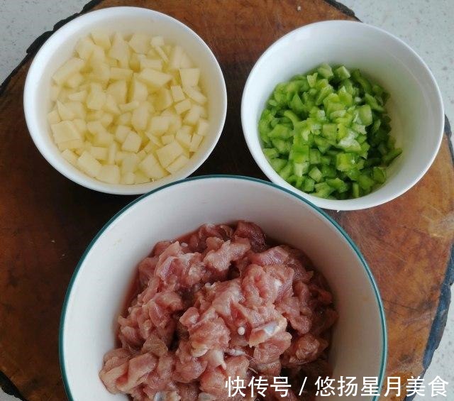 花椒油|炒三丁，香喷喷的快手下饭菜！