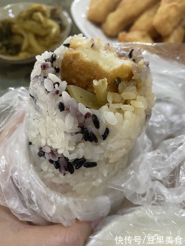 快手|这道老上海粢饭团简单快手，超下饭