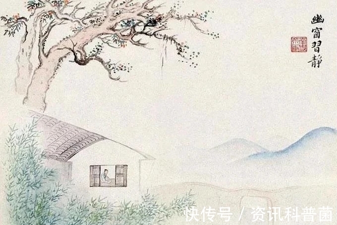 山水画&他贵为“四王”后一山水画大家，他的蝉衣皴，清新细腻，苍润兼得