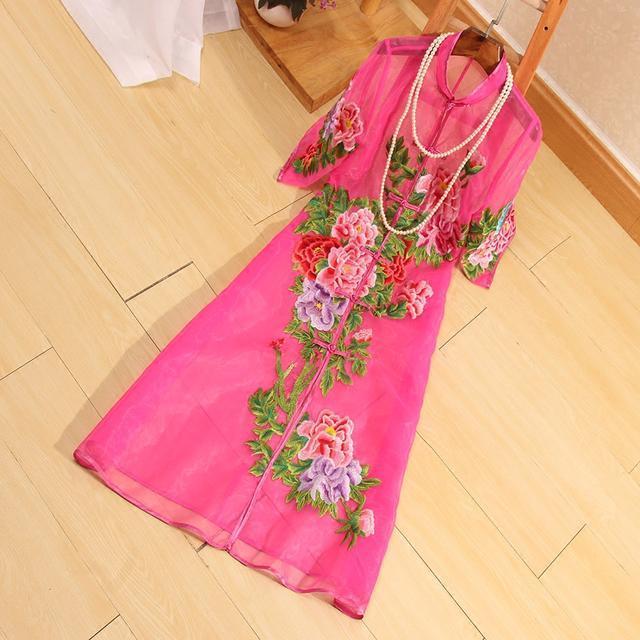 别致 那一袭旗袍,引人入胜,让人着迷