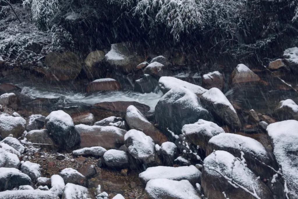 县区|初雪！周边县区雪景美图来袭！