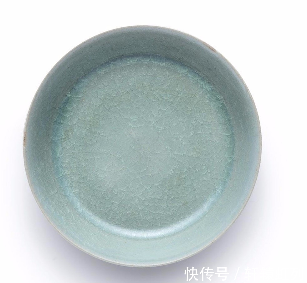 玛瑙#汝瓷天青釉与月白釉鉴赏:纯净柔和,釉色清淡婉约,犹如皓月!