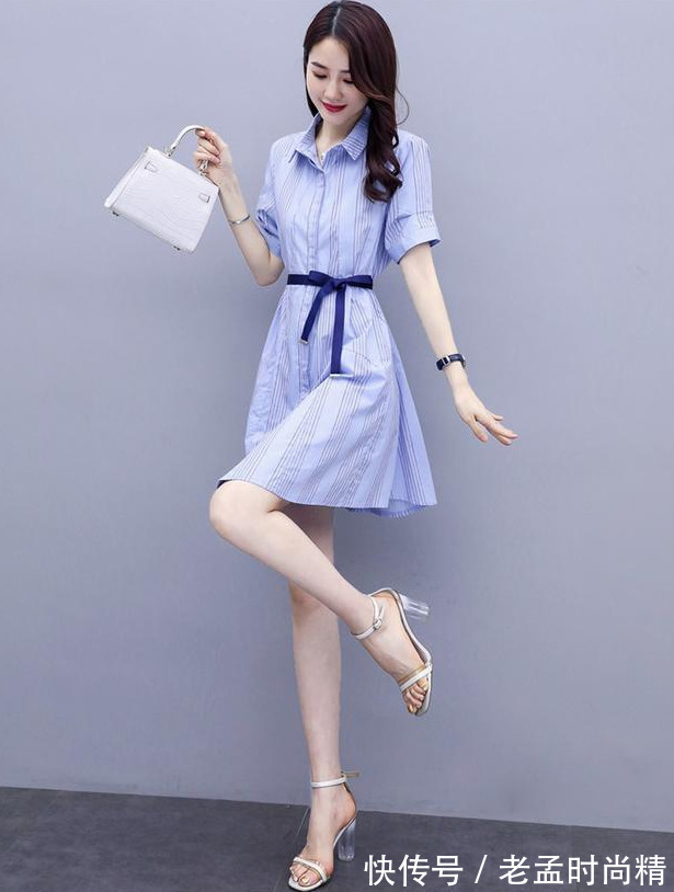 诱人|时尚的连衣裙,简约大气的版型自带一种走路带风的气质