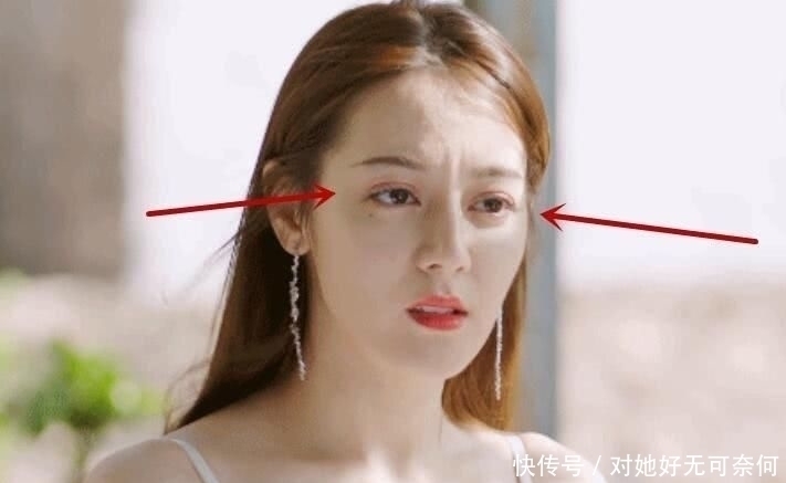 眼妆|有一种偷懒叫热巴的眼妆,镜头拉近,看清妆容,幸亏她眼睛好看