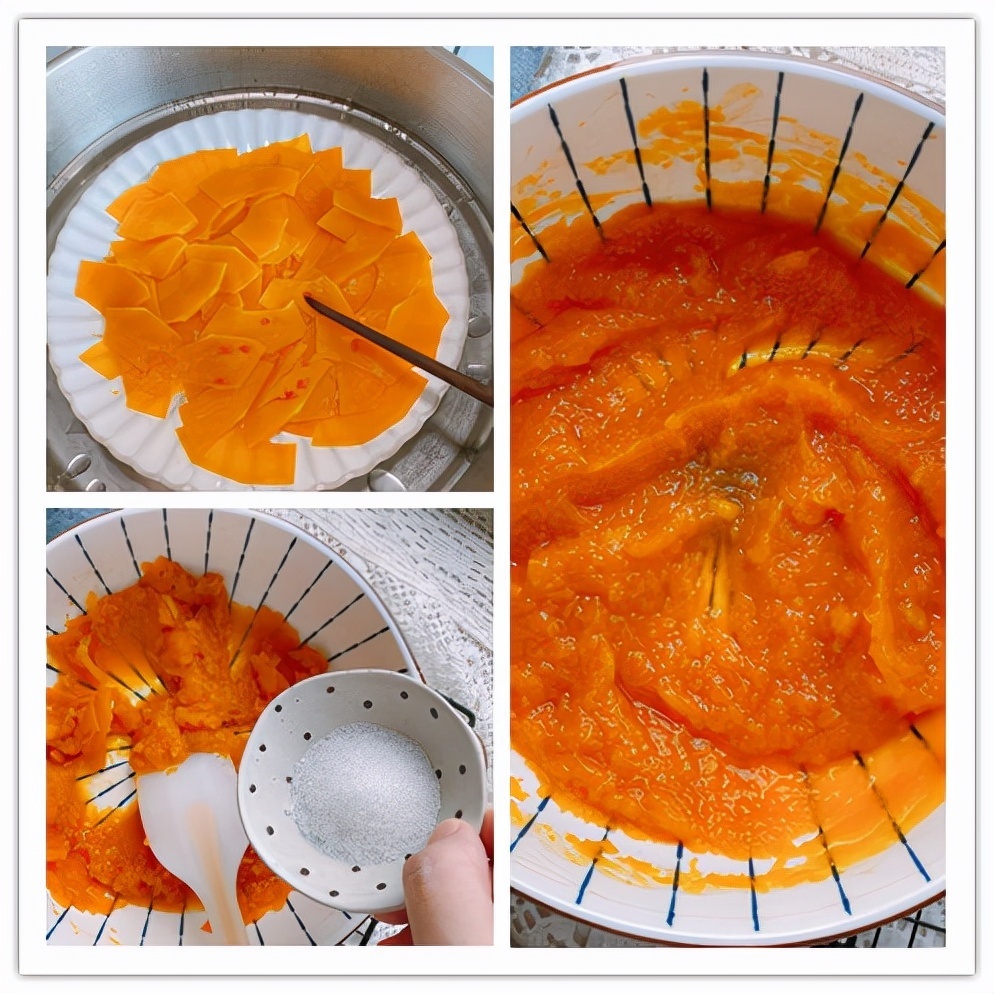 南瓜和燕麦搭配,无水无油好吃易消化,老少皆宜,减肥朋友的福音!