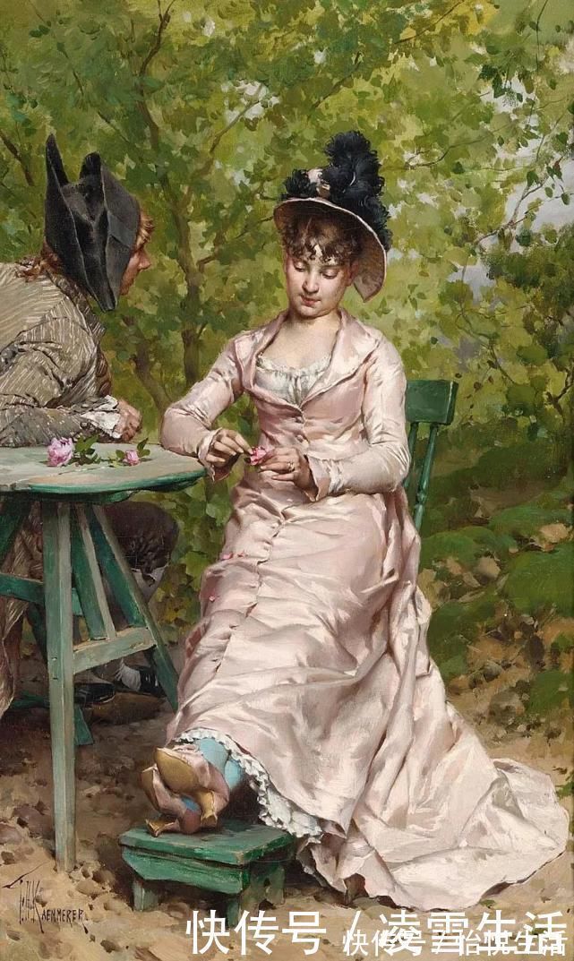 凯特林#精致而优雅——荷兰画家波蒂列耶作品中的女性形象