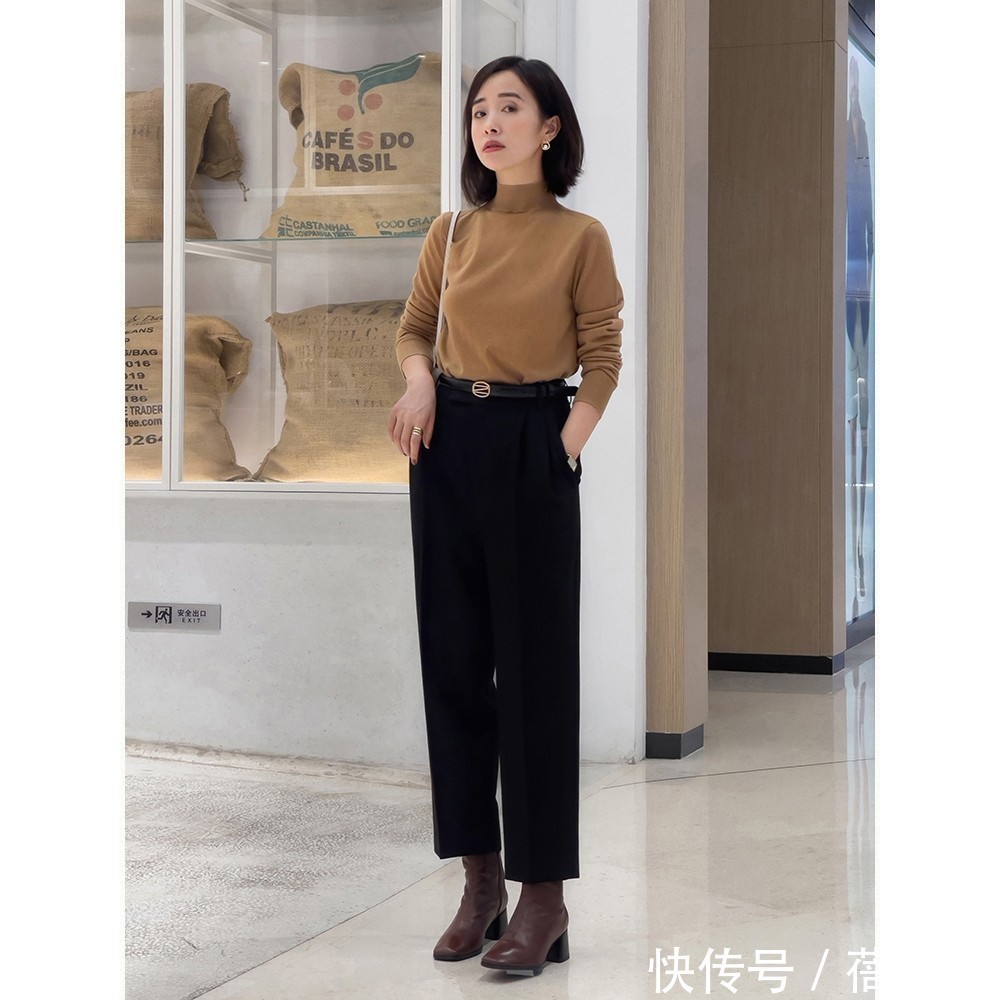 one 衣品比长相重要,把“西裤”穿到极致的女性,“高级感”扑面而来