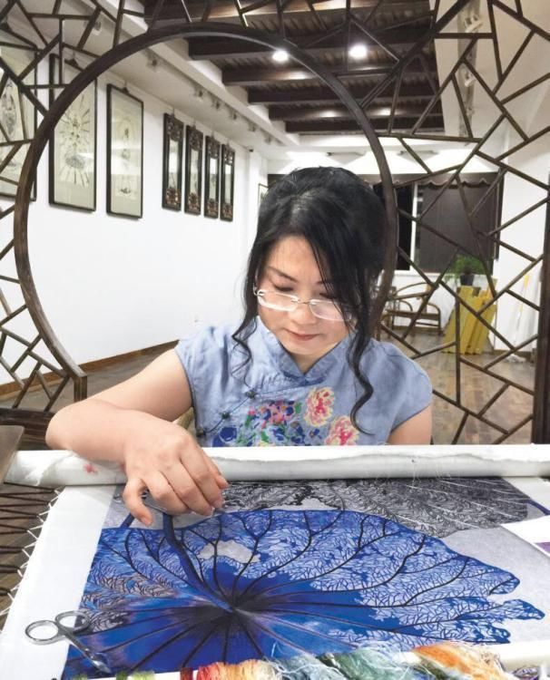 陈秀华#她用一根针绣出星空宇宙，美国航天局求购，称：不卖！只留在中国