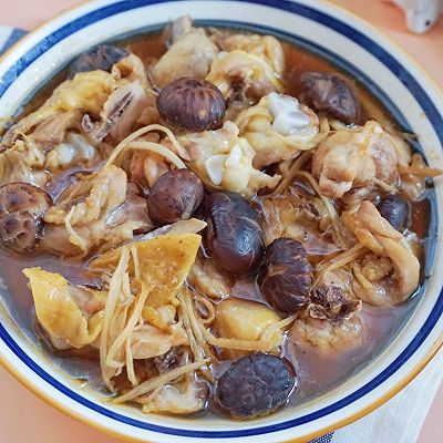 瑗瑗|香菇蒸鸡腿肉