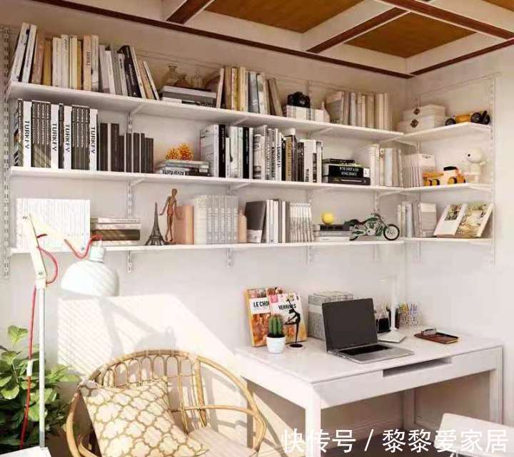 书籍|氛围感拉满的书架墙,颜值和才华二者不可辜负!