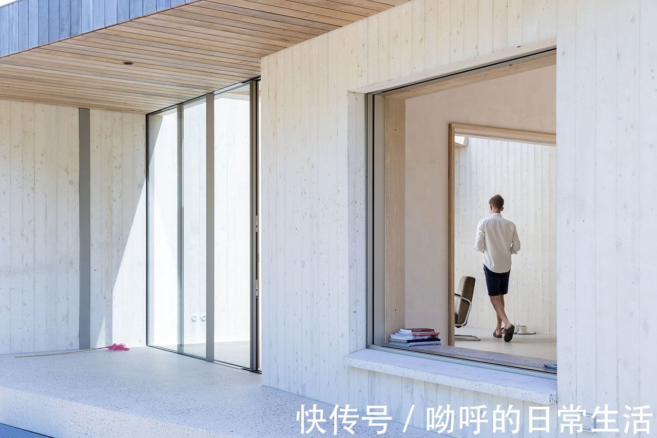 混凝土|2021年BNA最佳建筑奖:德科特·范·沙伊克设计极简主义住宅