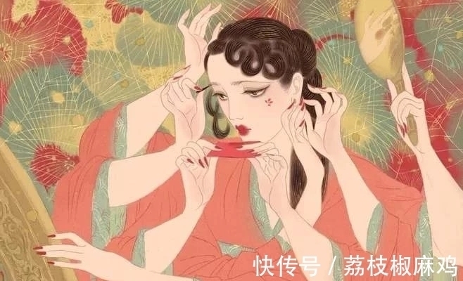 绘画#清华大学才女尧立,她笔下的插画,美到让人窒息