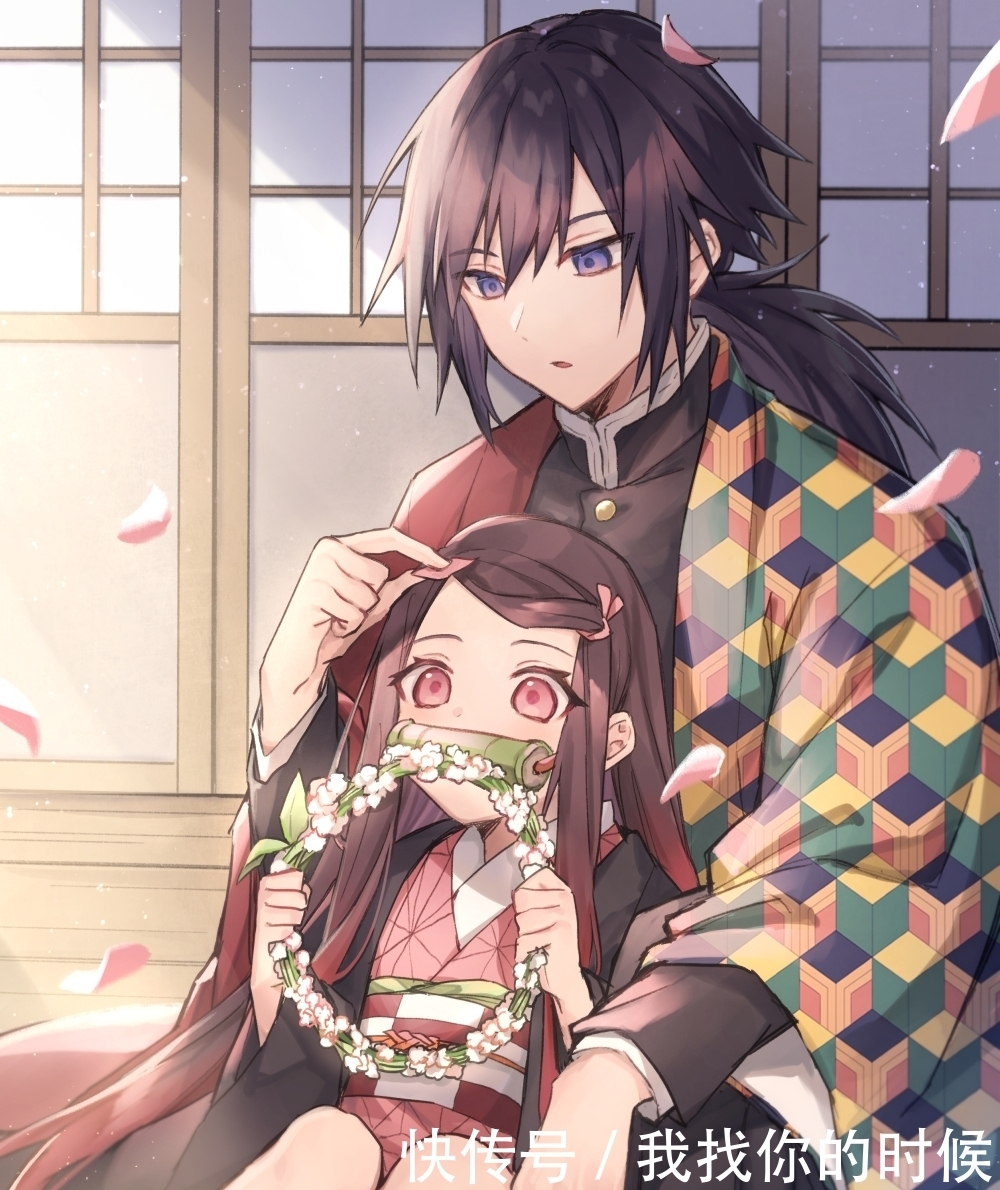 Pixiv:年龄有差距的二人。青年与少女插画特辑。