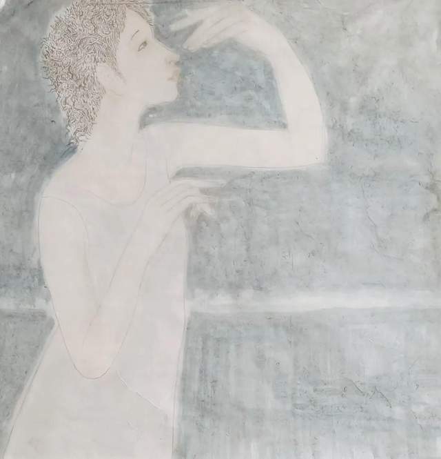 徐良|中国著名军旅画家万徐良国画将东方女性的优雅推到极致