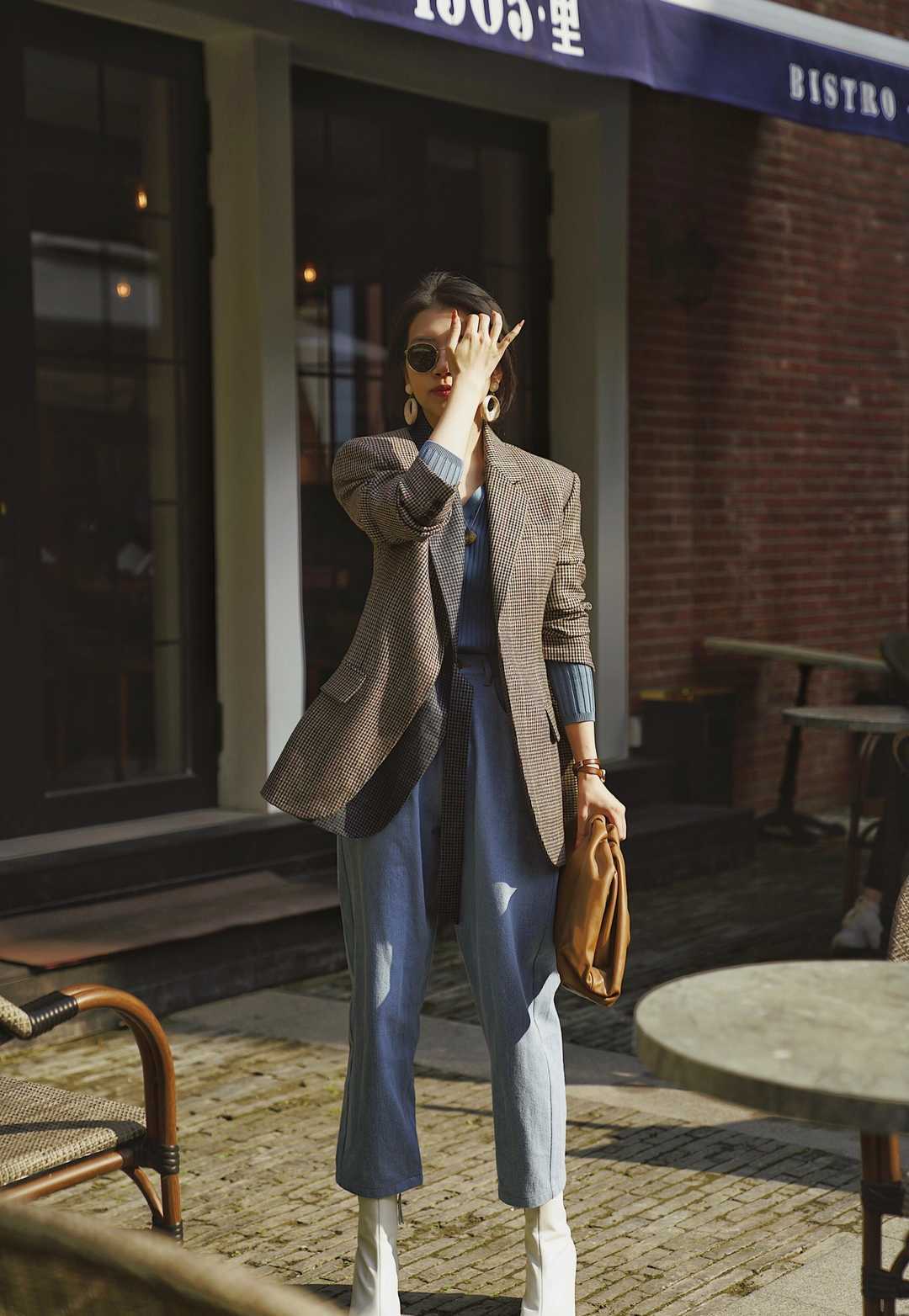 搭配|上班族怎么穿暖和又显瘦?试试这几套西装穿搭技巧,优雅又气质