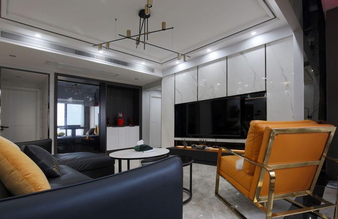 设计风格|137平方米的轻奢三居,这才是年轻人的最爱,设计的太上档次了!