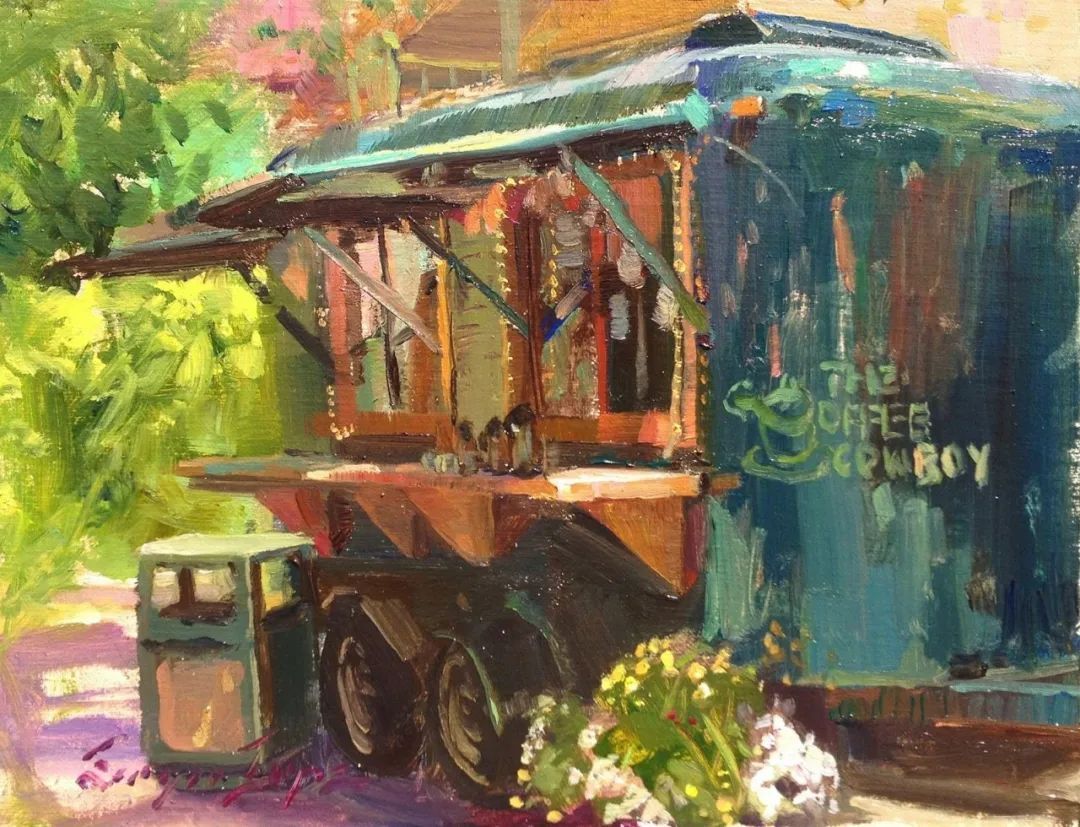 出版物#两次入选年度沙龙的决赛,他的画到底美在哪里?