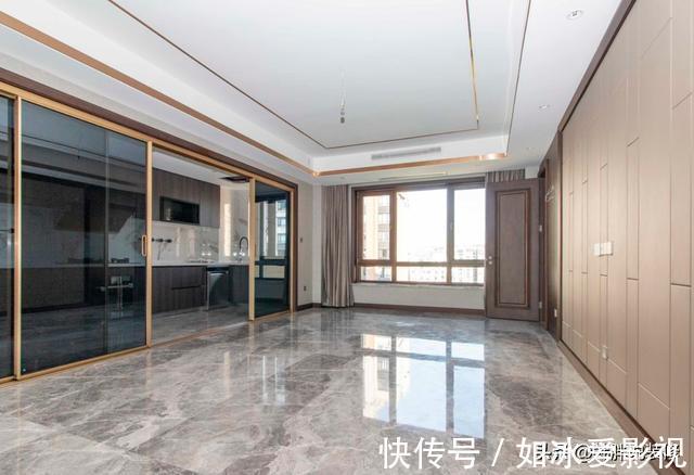 收纳|参观230㎡大平层，房子大就是任性，简单装修都非常大气显档次