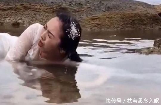 拍婚纱照|女子为拍好婚纱照,被迫趴进臭水沟10分钟,照片出来后惊喜不已