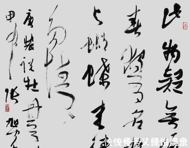 神来之笔@张旭光草书被赞“神来之笔”,网友吐槽:专家相互吹捧而已!