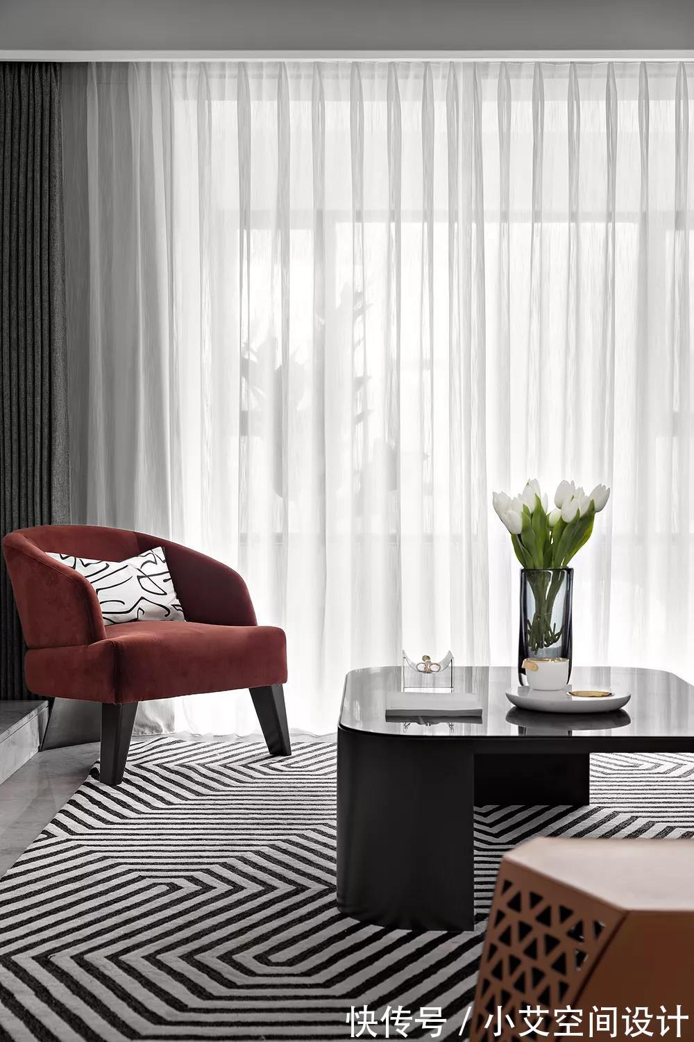 136㎡精装房软装,时尚个性,简约美!