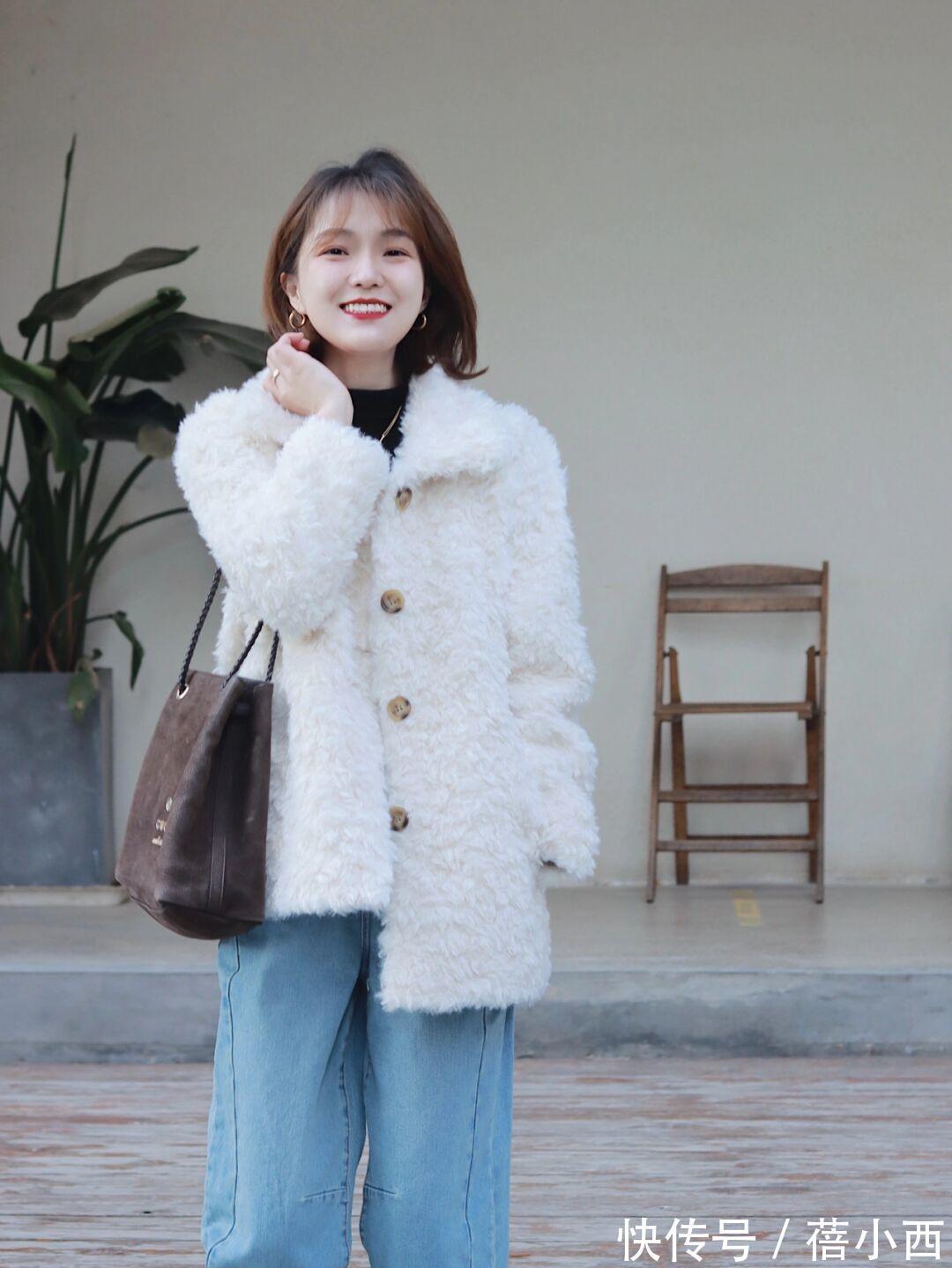 穿搭 冬季穿衣保暖是重点,试试“羊羔绒外套”的搭配,这些技巧够你用