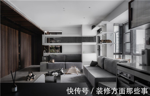 跑道|132㎡原色之家温暖且酷,打造一方简约舒适的私宅天地