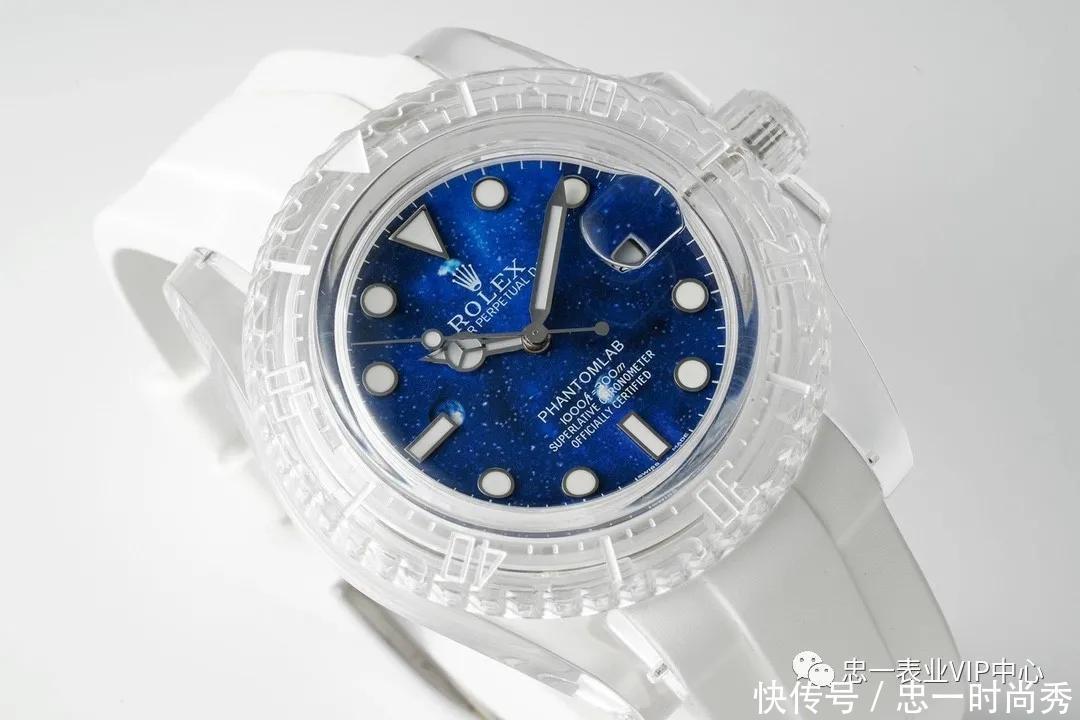 忠一表业:?KZ劳力士之Phantomlab改装透明水鬼让这个夏季充满活力!