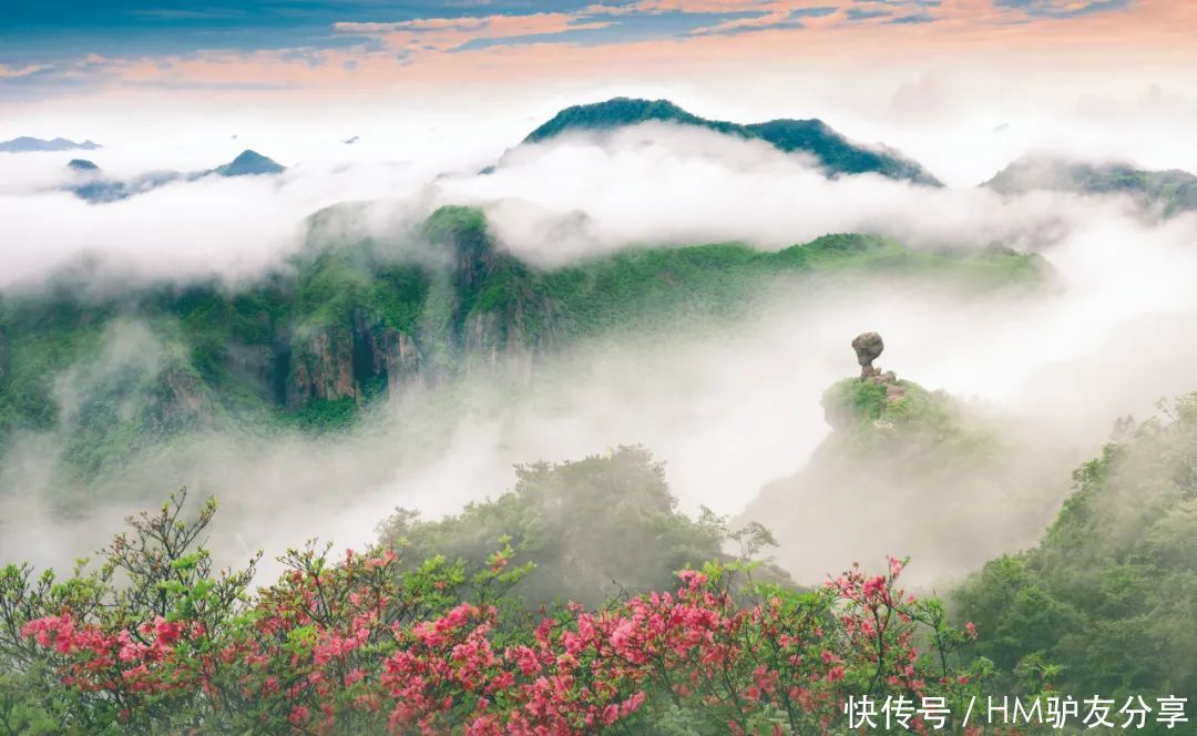 美翻了！只有仙侠剧中才有的场景！这座1.5亿高龄的山峰简直就是人间仙境！