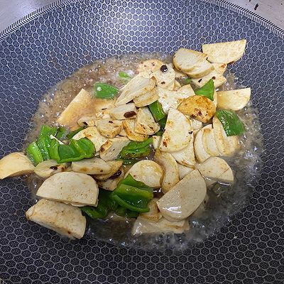 素鸡|素鸡炒青椒