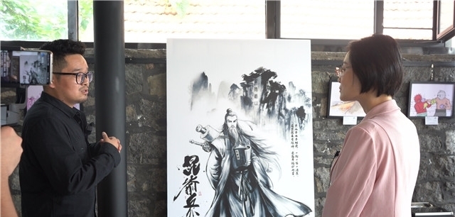 黄苗子|威海：216幅精品漫画线上线下齐亮相