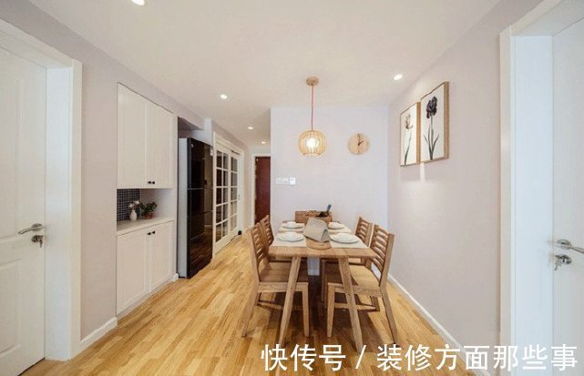 空间|92平日式二居室,墙面?两块?实木加以收纳美学减去空阔