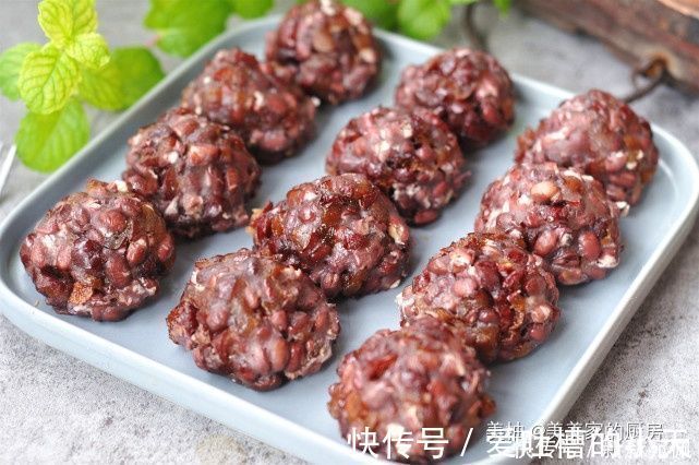 红豆|乍暖还寒,早餐试试它,不用面粉特爽口,柔软Q弹,儿子的最爱!