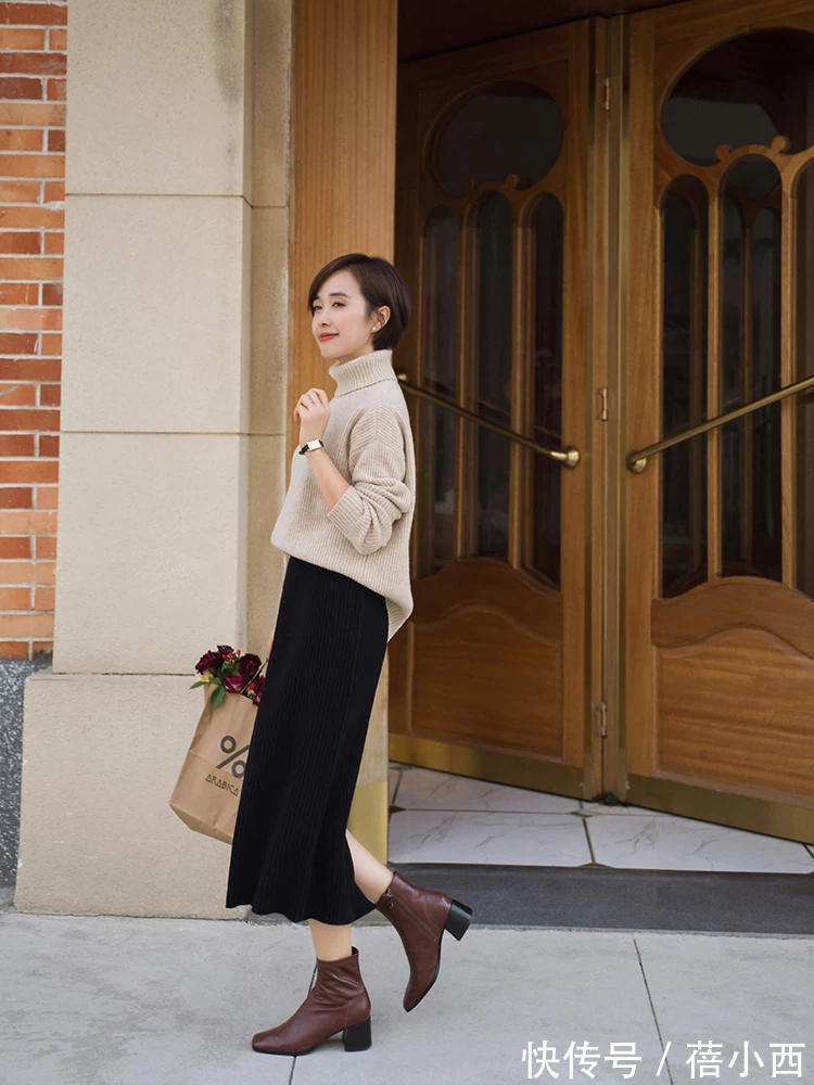 美女 半身裙这样穿真的很好看,不信你试试这5款,每一条都超有女人味