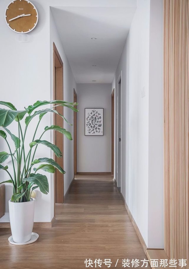 卧室|89平现代风三居室,原木色+大白墙就很漂亮了