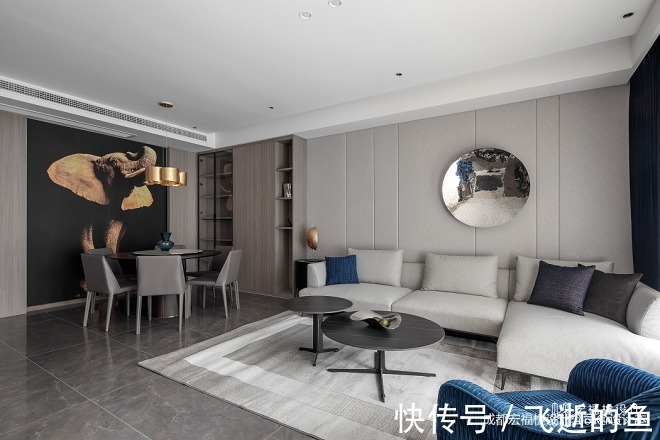 四居室|146平米四居室现代简约风